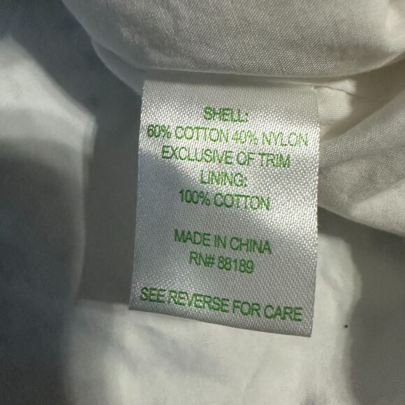 Lilly Pulitzer Baby Girls 12-18 Months Eyelet White Dress Lace Sleeveless - Picture 2 of 4